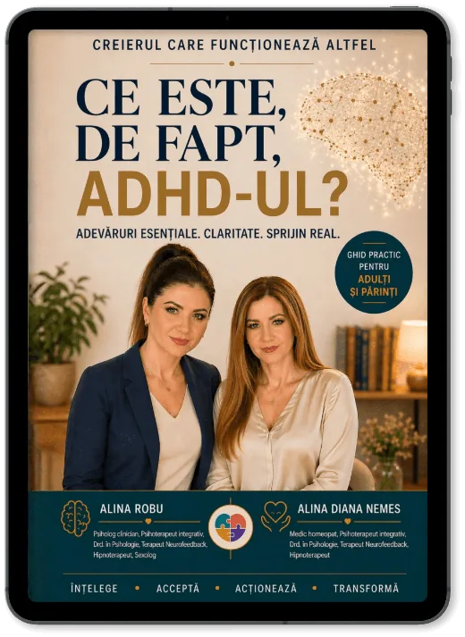 Coperta cărții „Ce este, de fapt, ADHD-ul?”